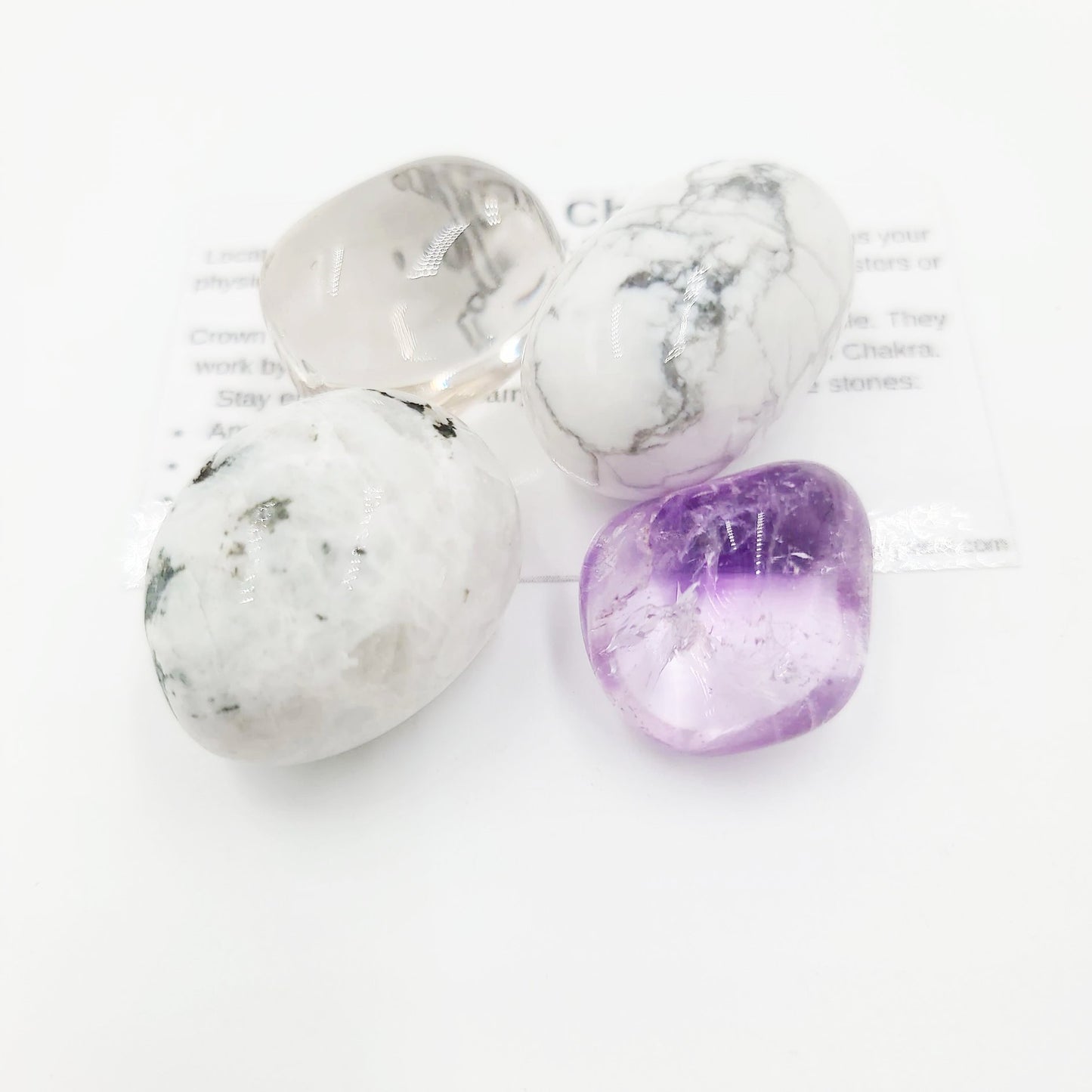 Crown Chakra Stone Set - Elevated Metaphysical