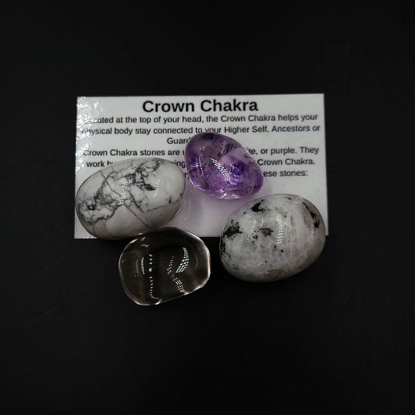 Crown Chakra Stone Set - Elevated Metaphysical