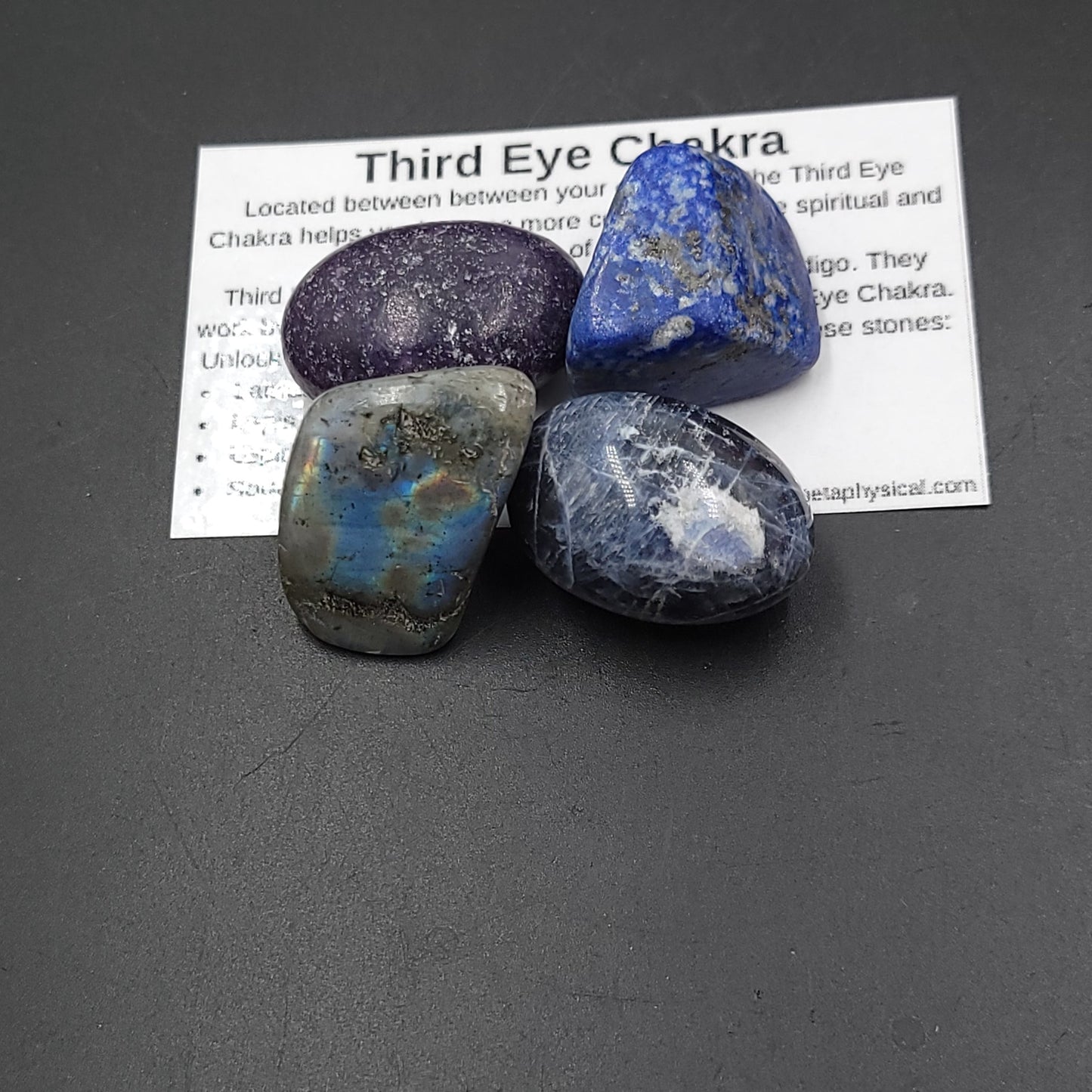 Third Eye Chakra Stone Set - Elevated Metaphysical