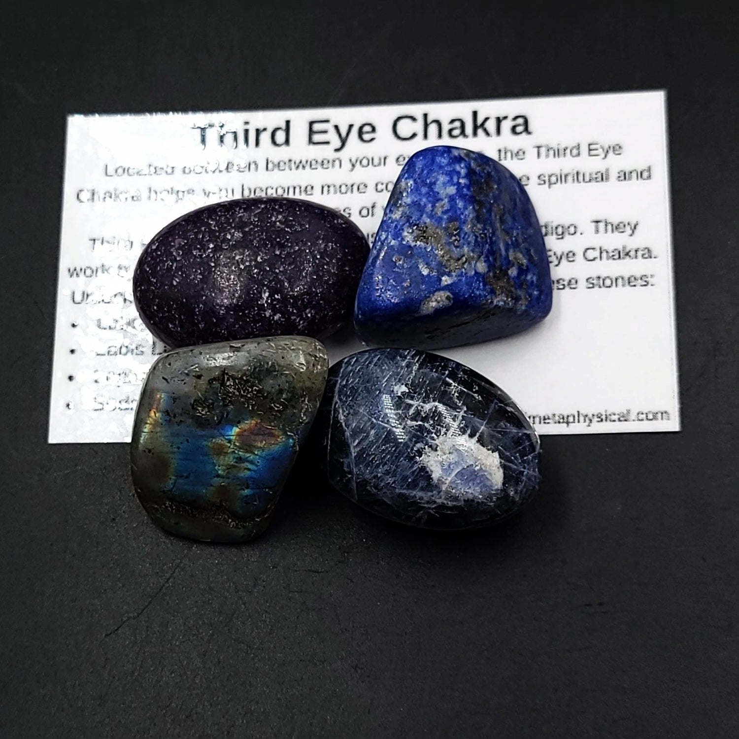 Third Eye Chakra Stone Set - Elevated Metaphysical