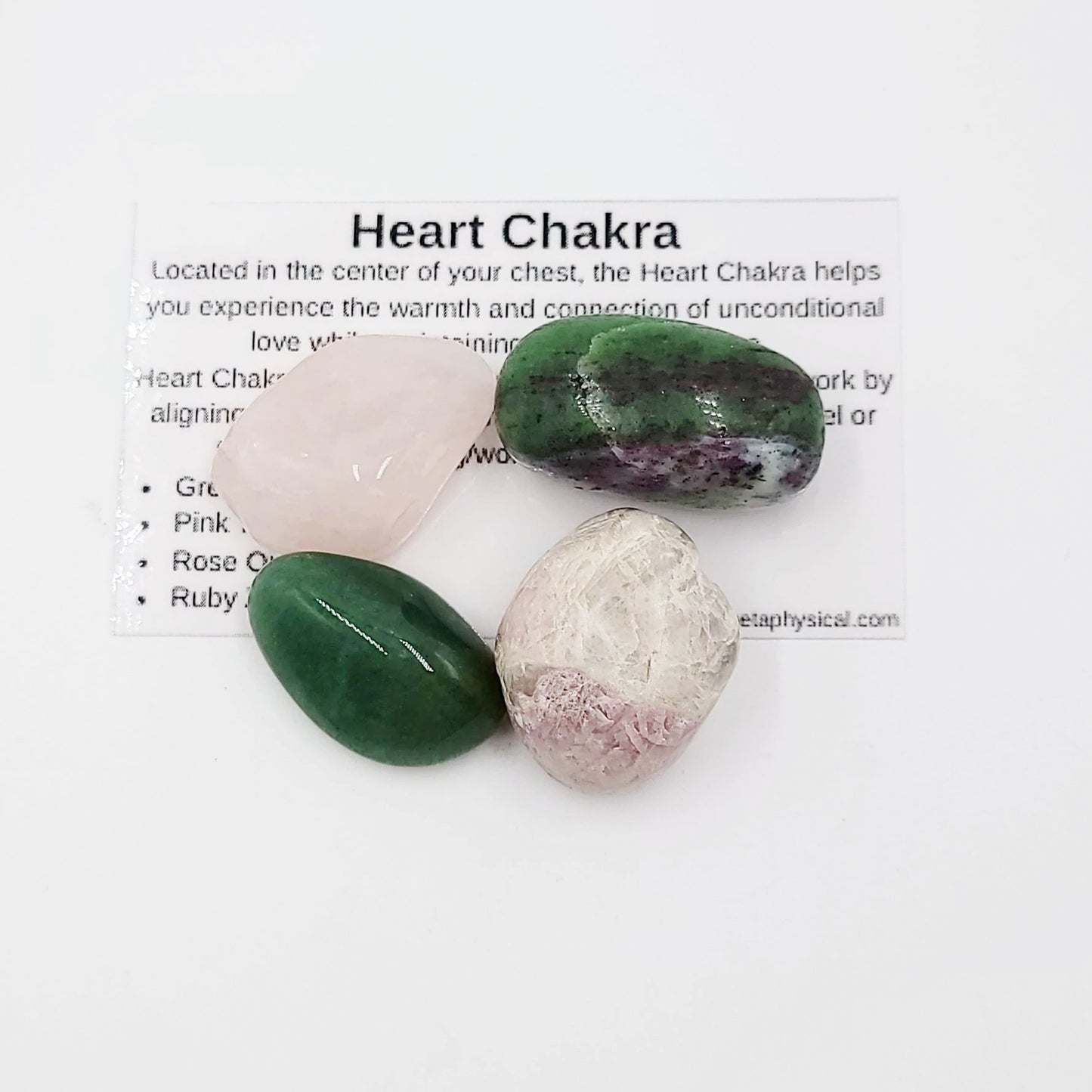 Heart Chakra Stone Set - Elevated Metaphysical