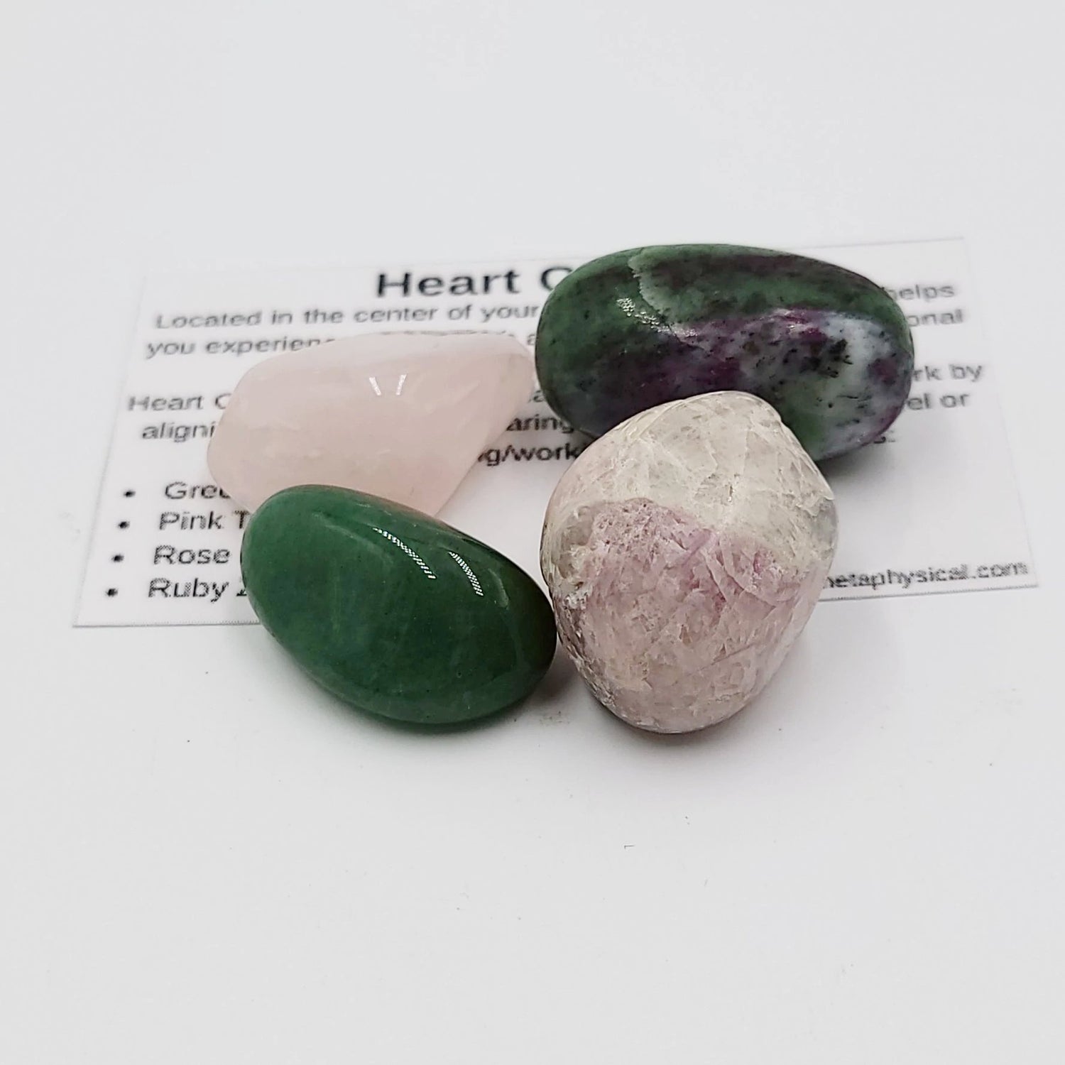 Heart Chakra Stone Set - Elevated Metaphysical