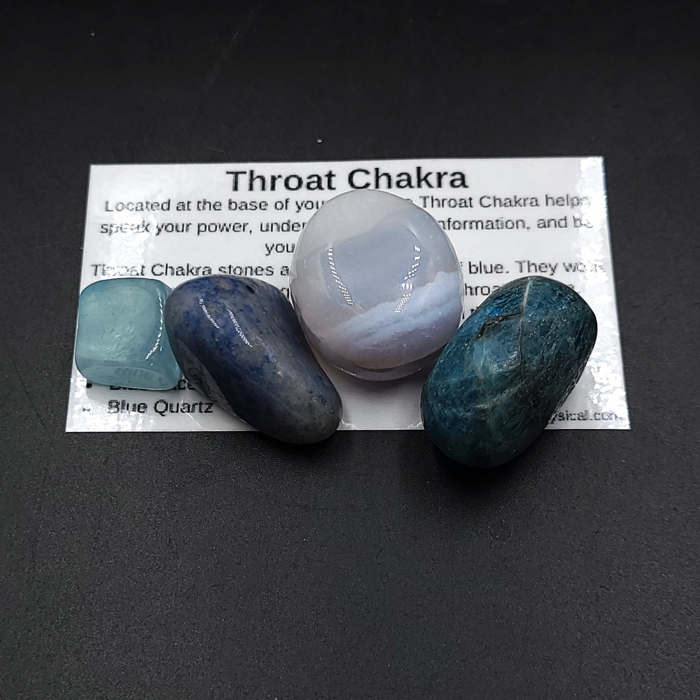 Throat Chakra Stone Set - Elevated Metaphysical