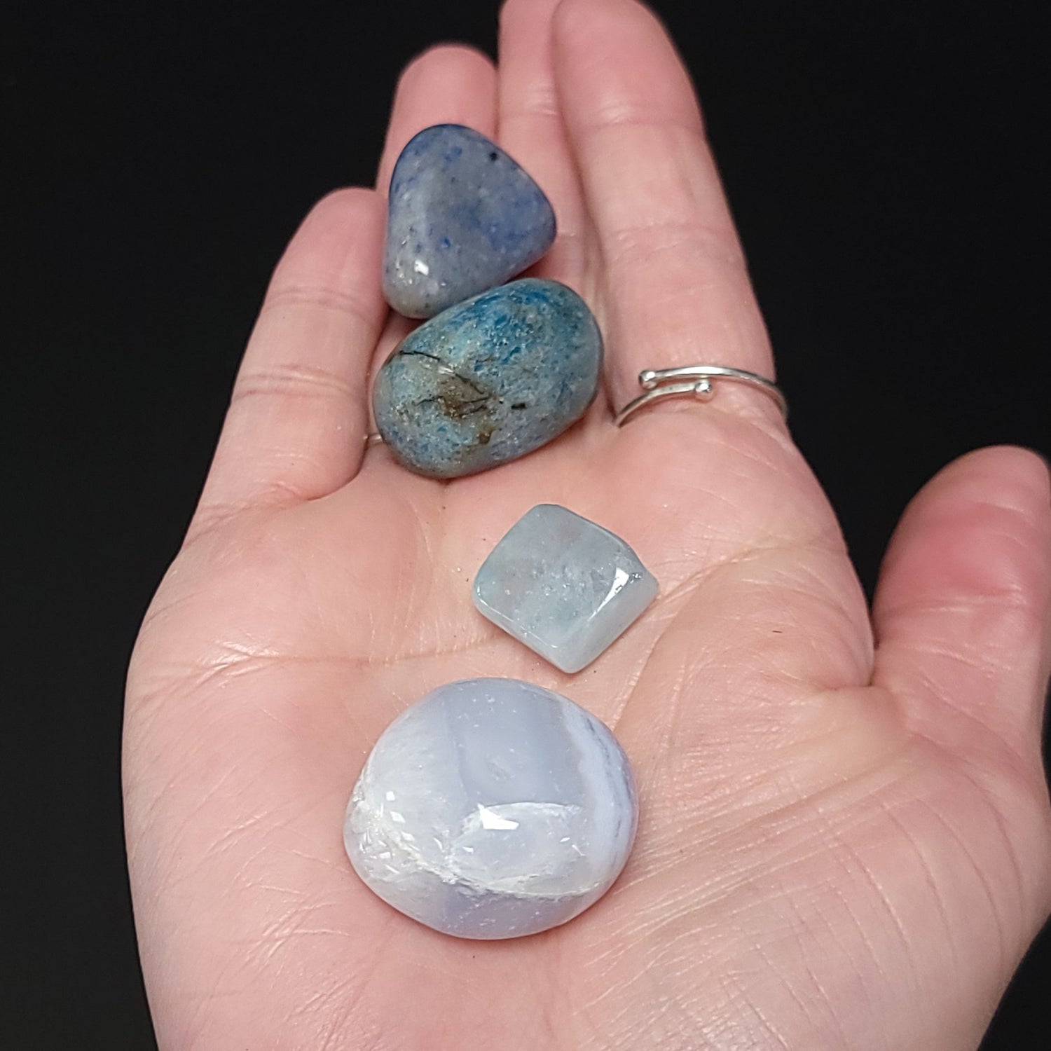 Throat Chakra Stone Set - Elevated Metaphysical