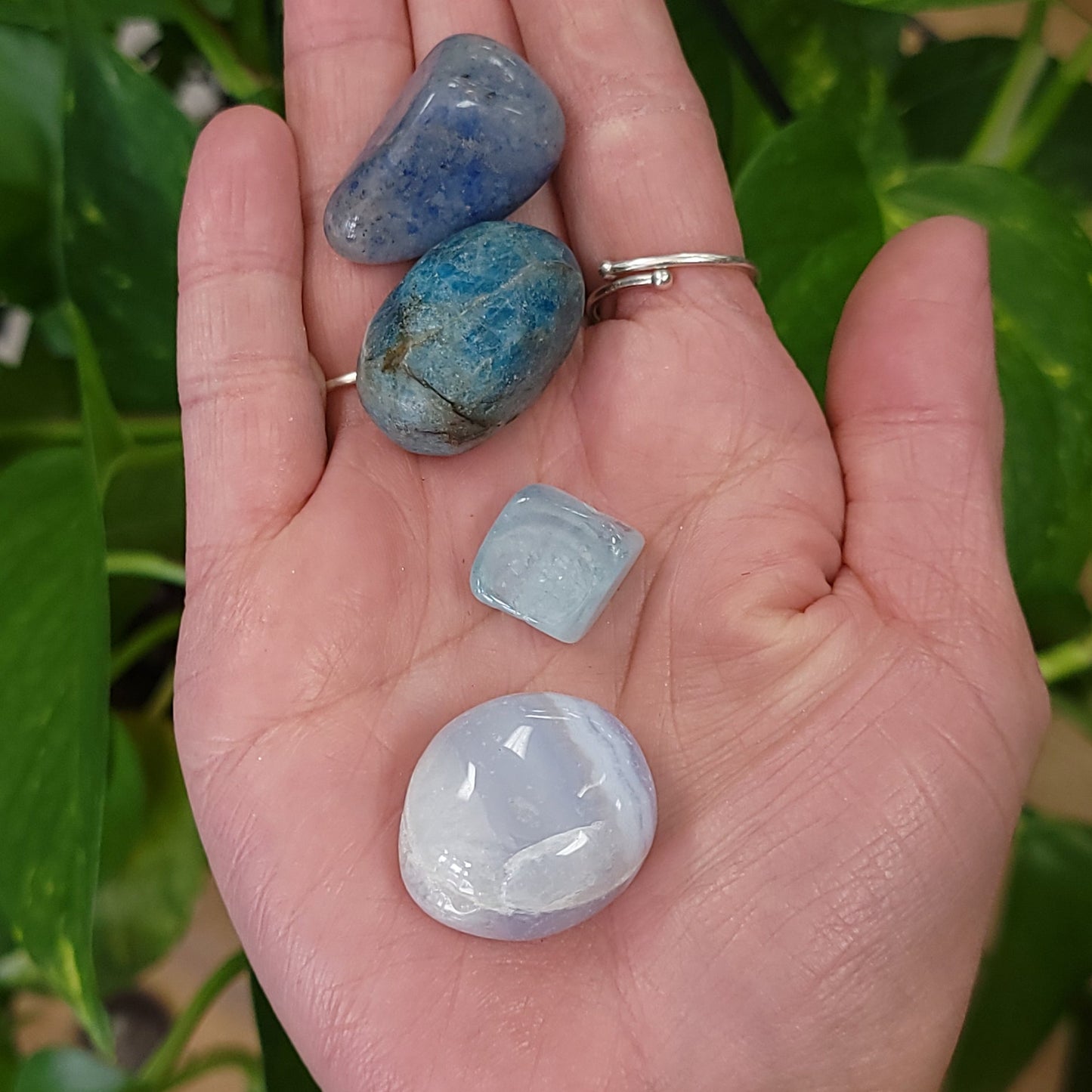 Throat Chakra Stone Set - Elevated Metaphysical