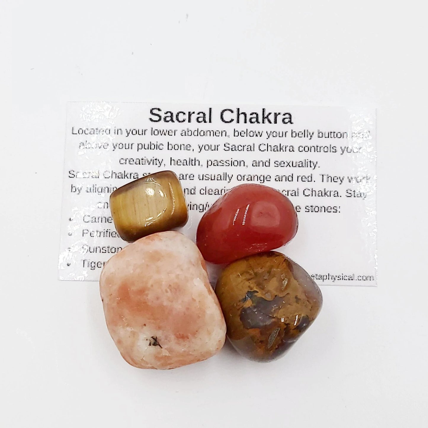 Sacral Chakra Stone Set - Elevated Metaphysical