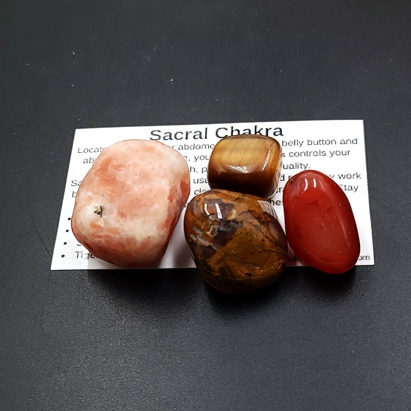 Sacral Chakra Stone Set - Elevated Metaphysical