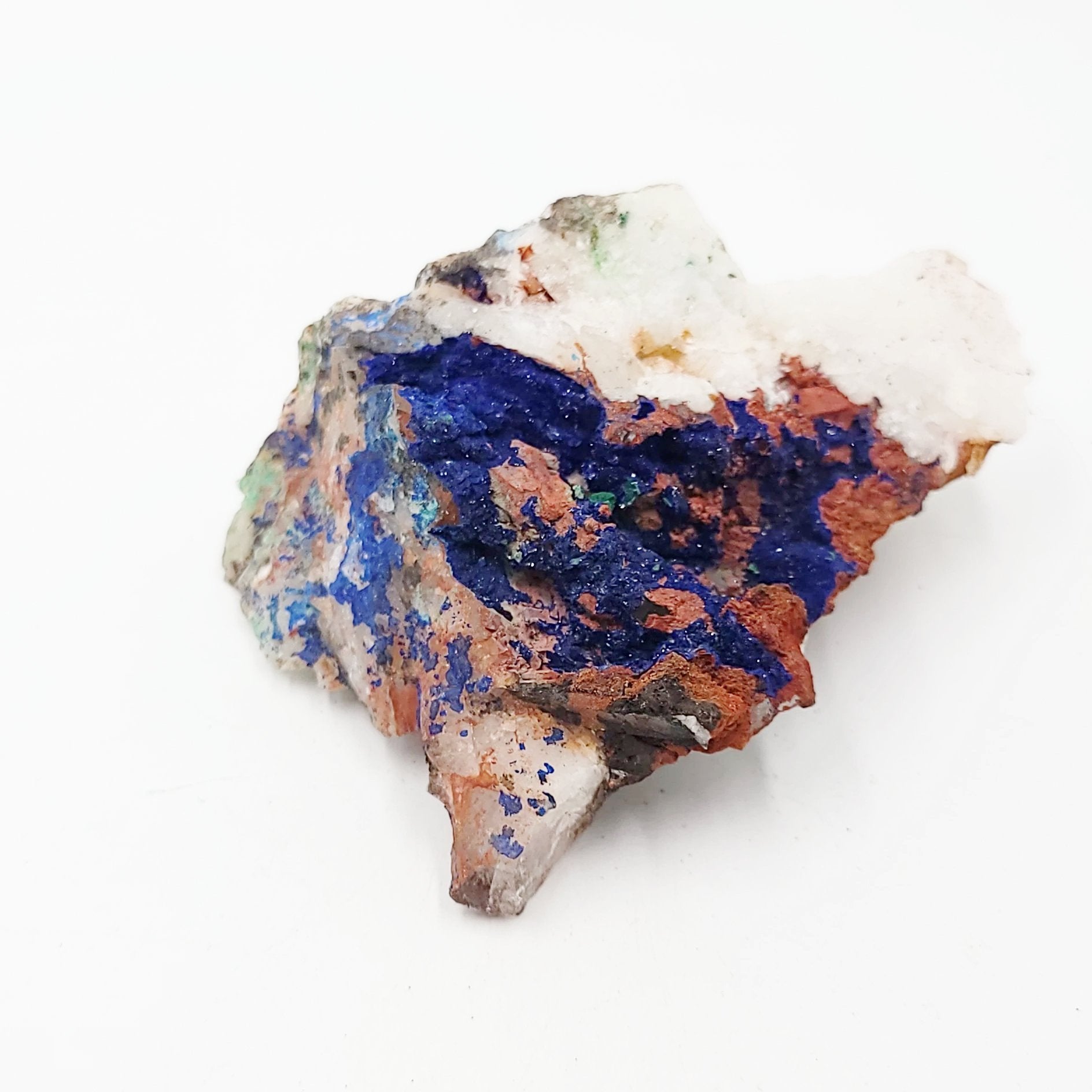 Azurite Cluster Geode Specimen "xl" - Elevated Metaphysical