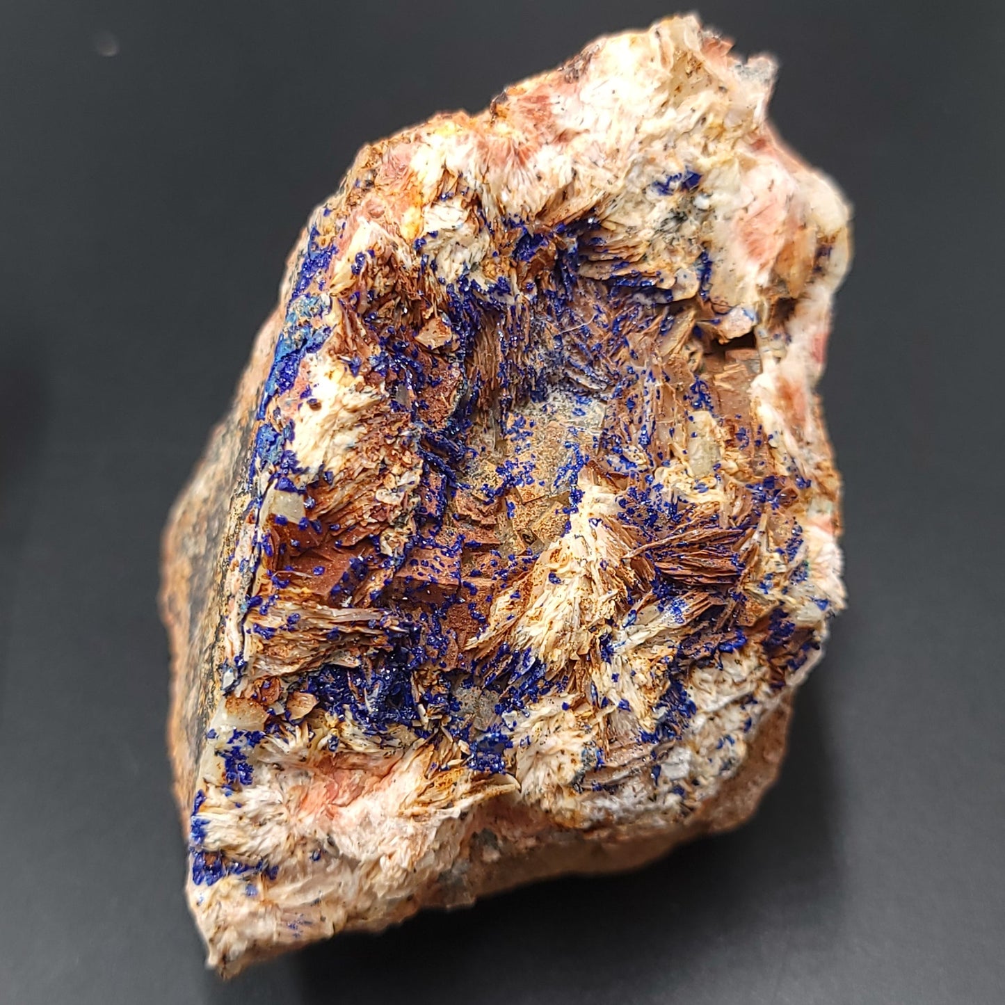 Azurite Cluster Geode Specimen "xl" - Elevated Metaphysical