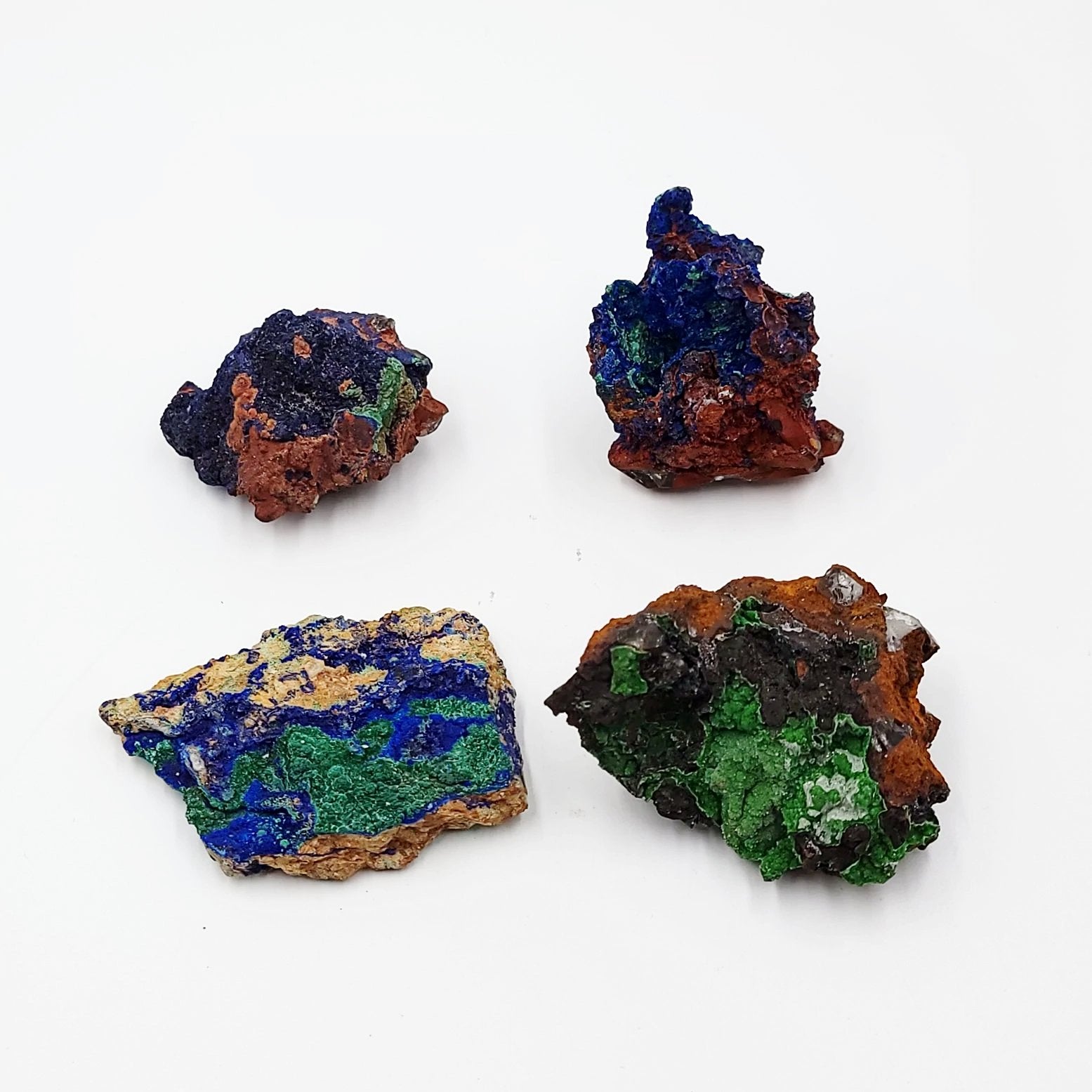 Azurite Cluster Geode Specimen medium - Elevated Metaphysical