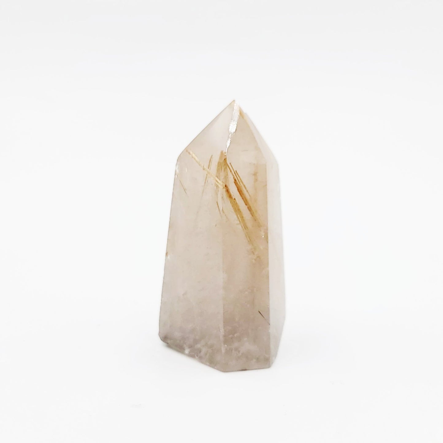 Rutilated Quartz Tower Point