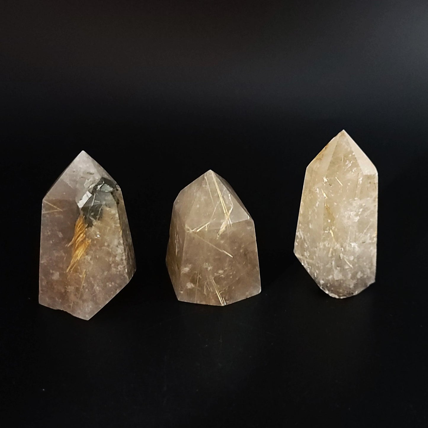 Rutilated Quartz Tower Point