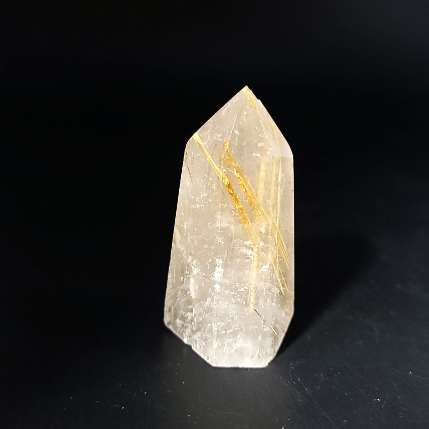 Rutilated Quartz Tower Point