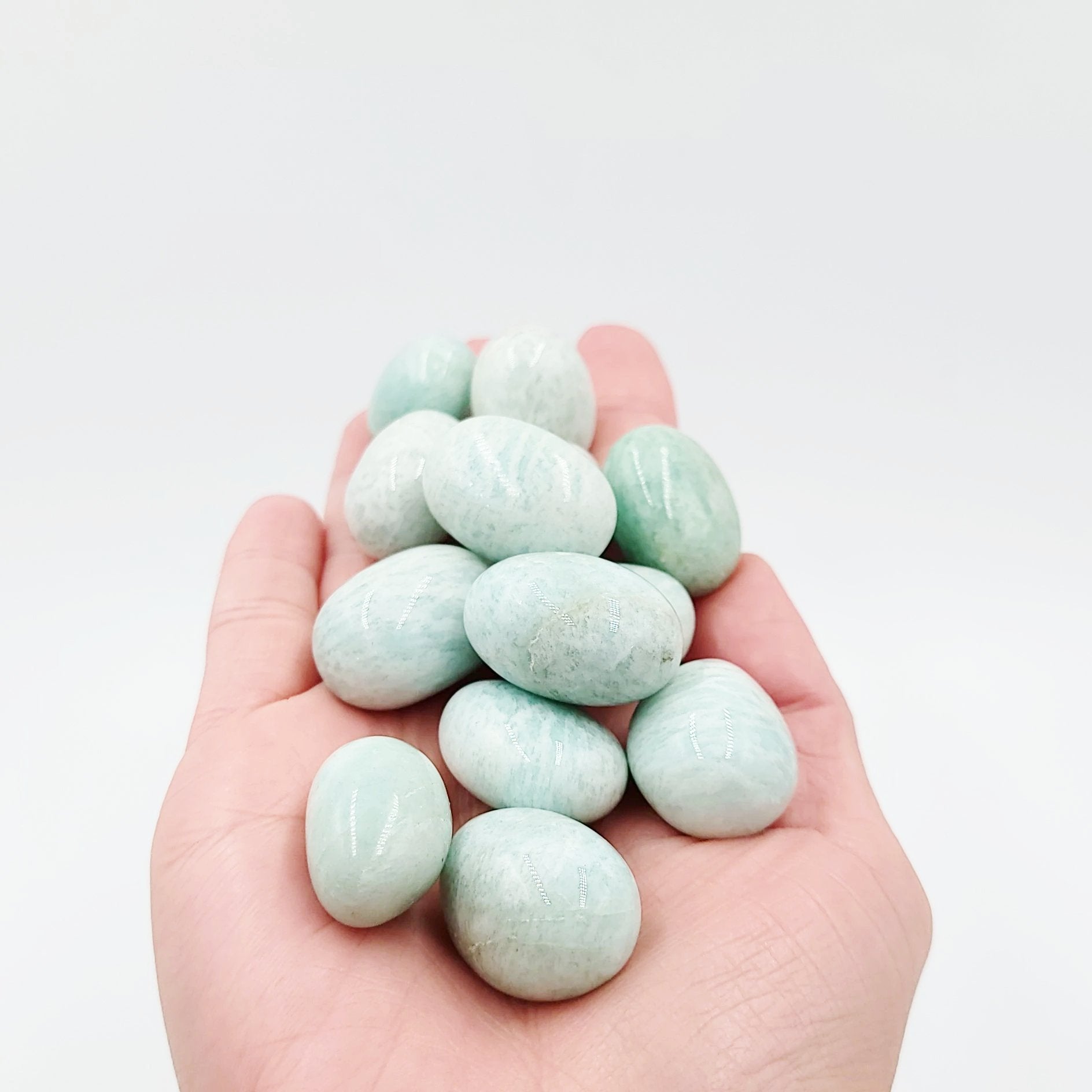 Amazonite Tumbled Stone HQ - Elevated Metaphysical