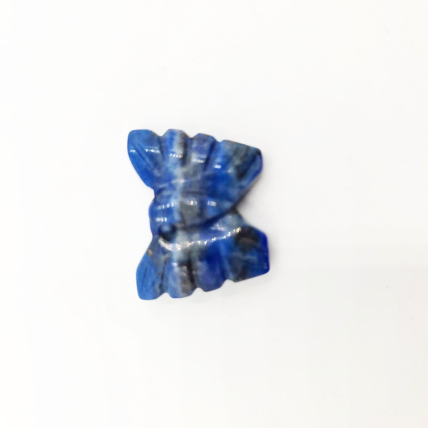 Lapis Lazuli Butterfly Stone 25mm 1" - Elevated Metaphysical