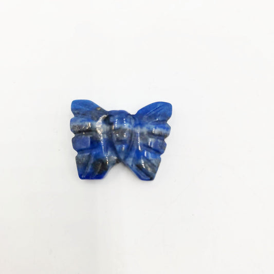 Lapis Lazuli Butterfly Stone 25mm 1" - Elevated Metaphysical