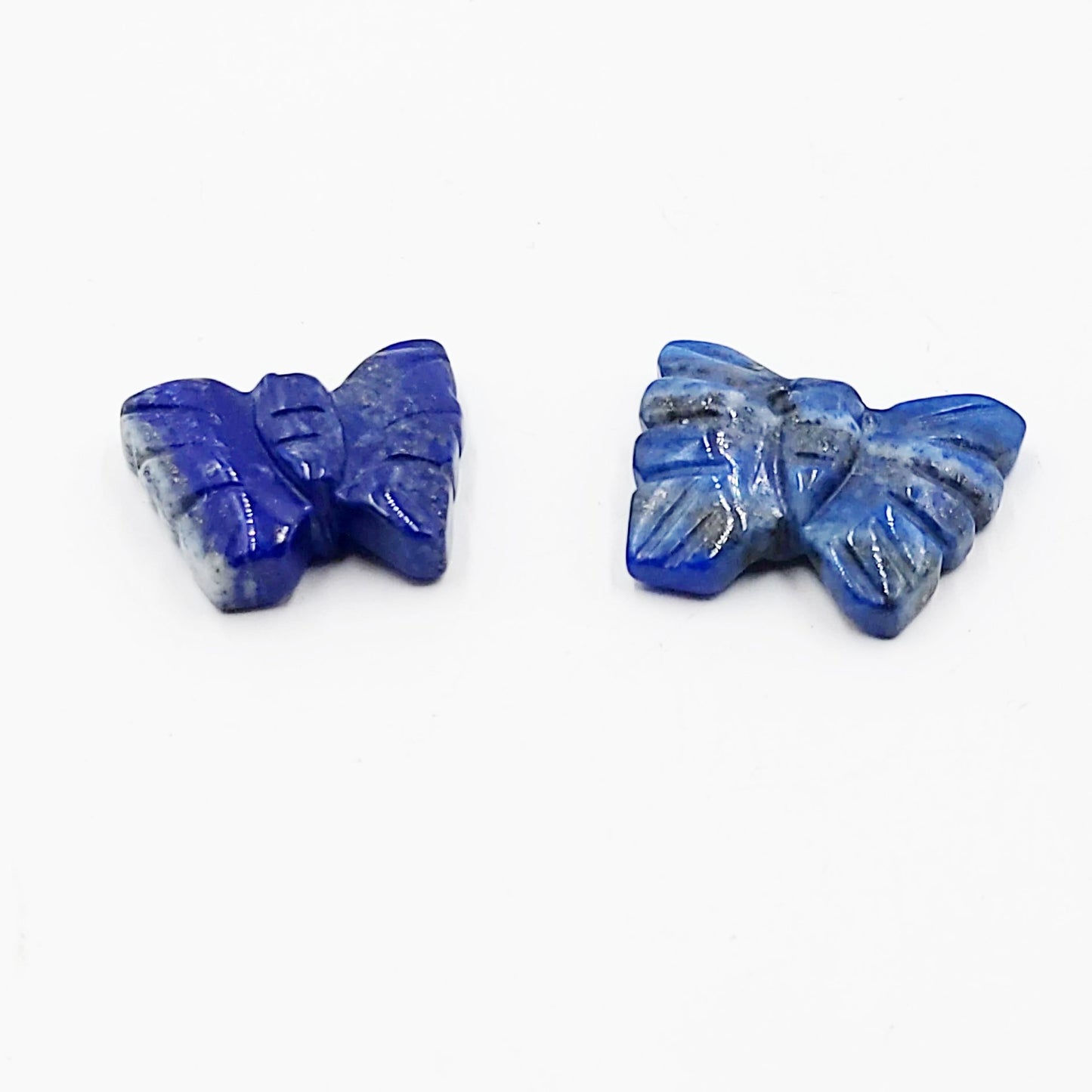 Lapis Lazuli Butterfly Stone 25mm 1" - Elevated Metaphysical