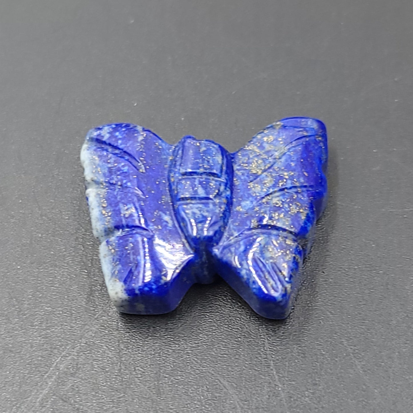 Lapis Lazuli Butterfly Stone 25mm 1" - Elevated Metaphysical