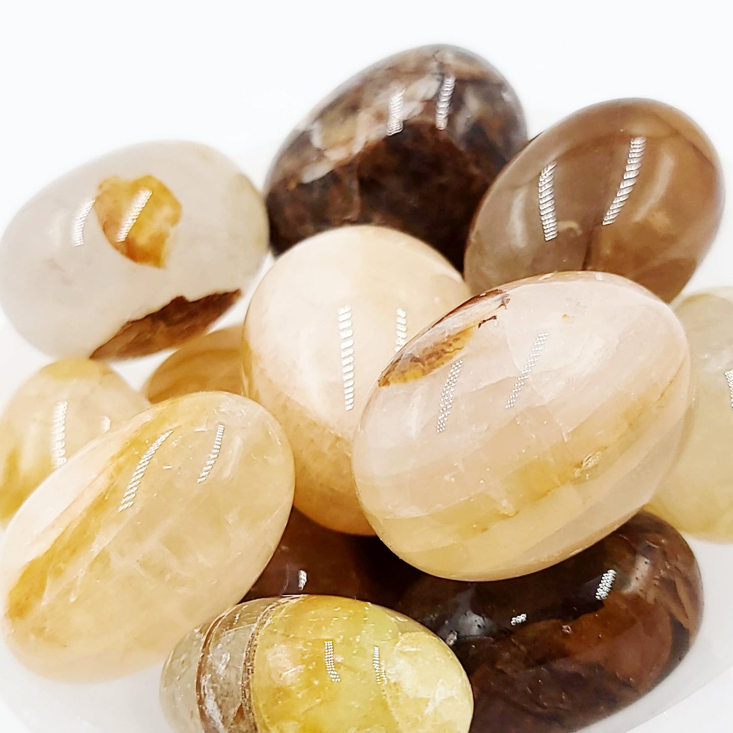 Golden Healer Quartz Tumbled Stone HQ