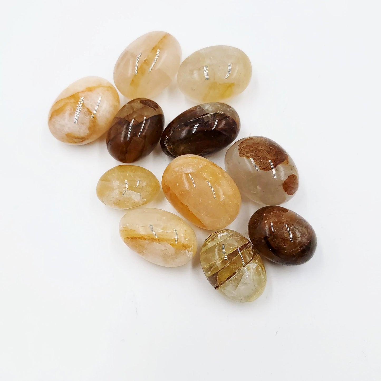 Golden Healer Quartz Tumbled Stone HQ