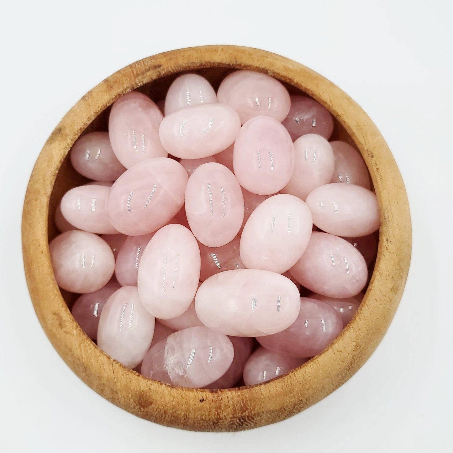 Rose Quartz Tumbled Stone HQ - Elevated Metaphysical