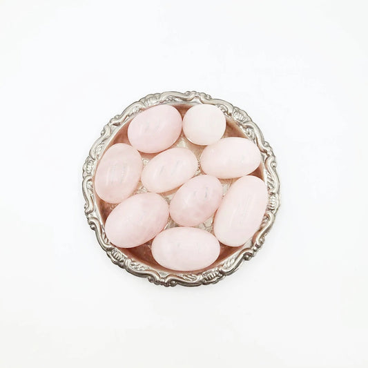 Rose Quartz Tumbled Stone HQ - Elevated Metaphysical