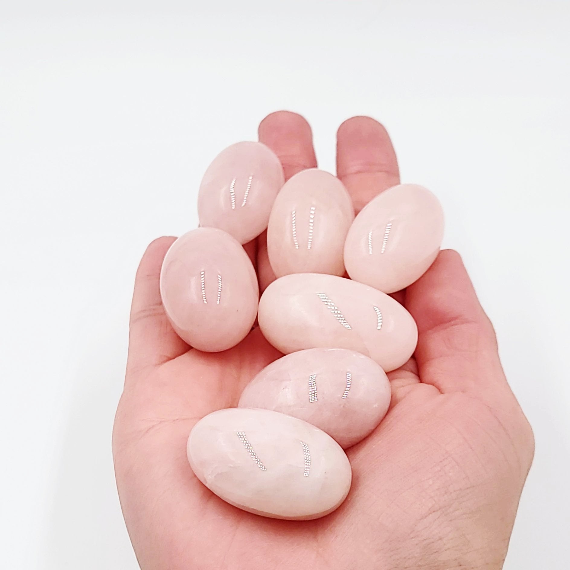 Rose Quartz Tumbled Stone HQ - Elevated Metaphysical