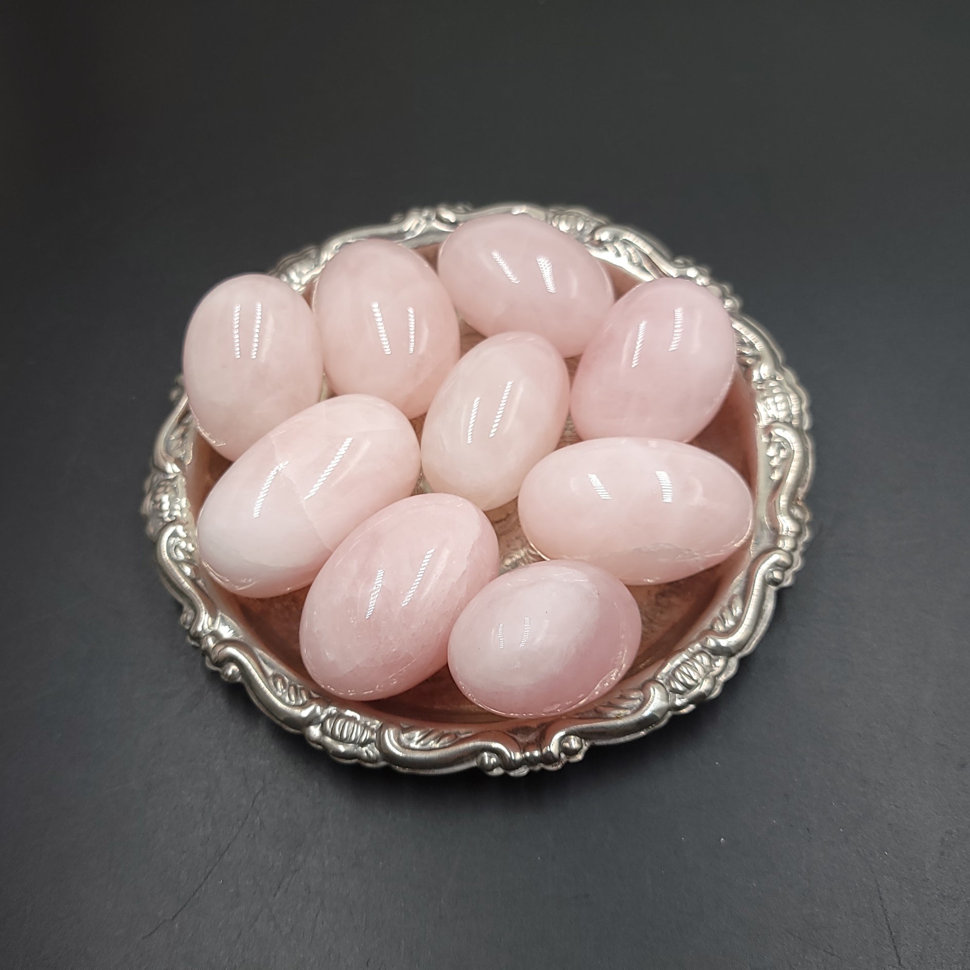 Rose Quartz Tumbled Stone HQ - Elevated Metaphysical