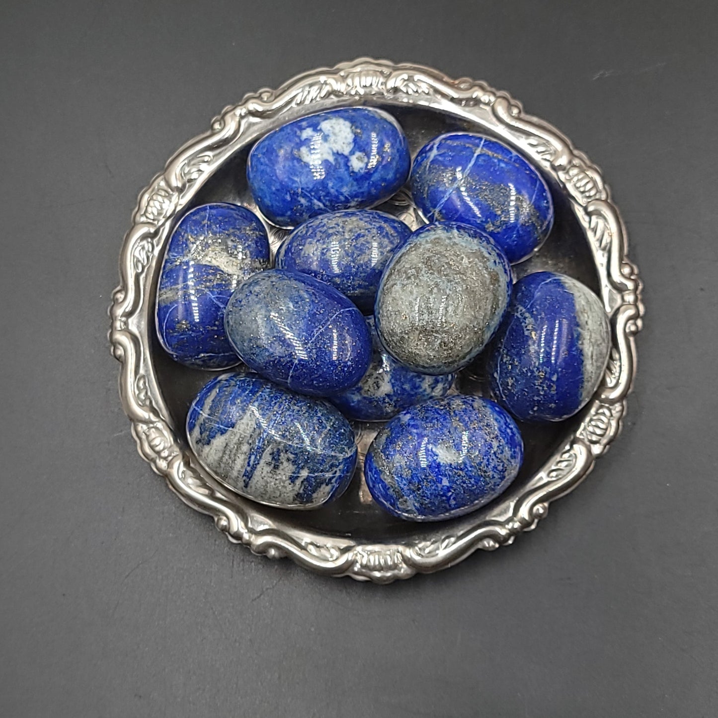 Lapis Lazuli Tumbled Stone HQ - Elevated Metaphysical