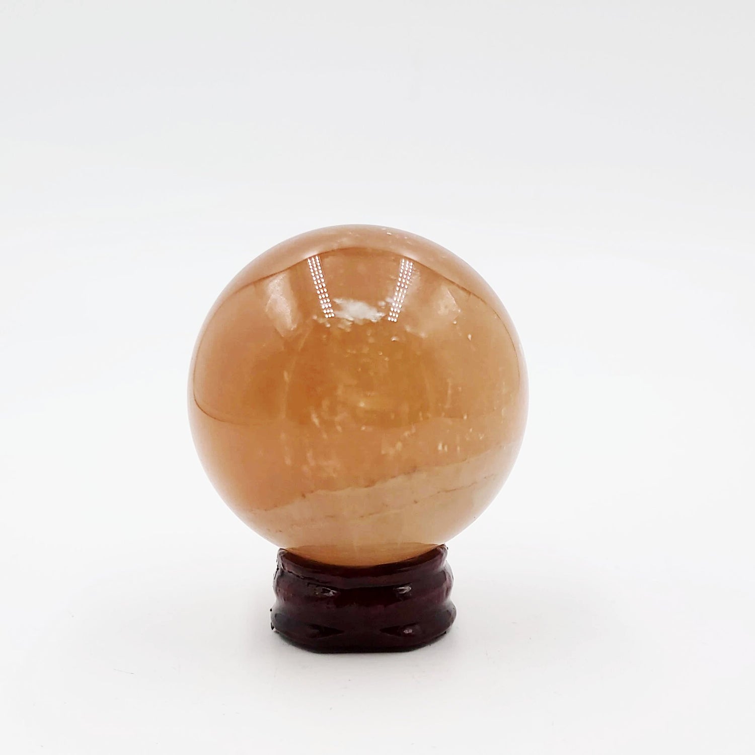 Golden Healer Sphere 2.15" 55mm 8.2oz 230g - Elevated Metaphysical