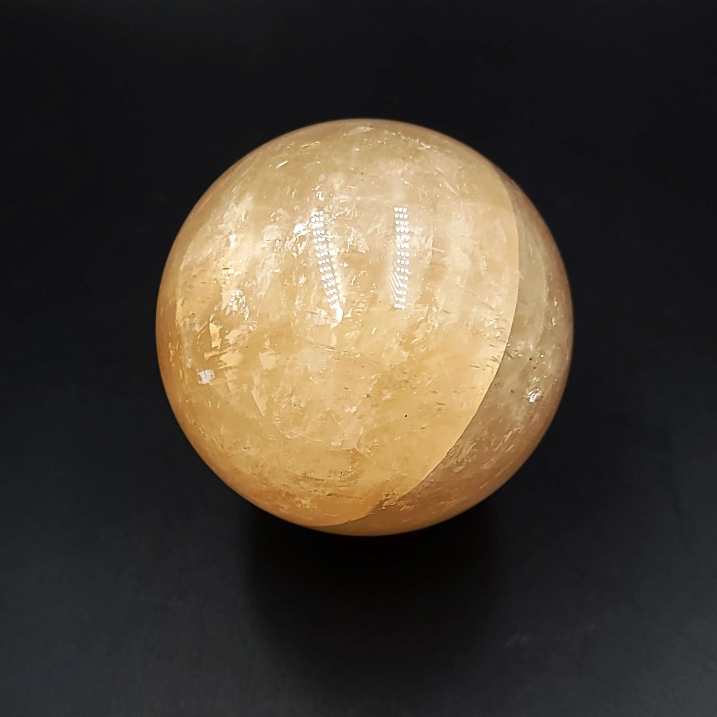 Golden Healer Sphere 2.5" 60mm 12oz 350g - Elevated Metaphysical