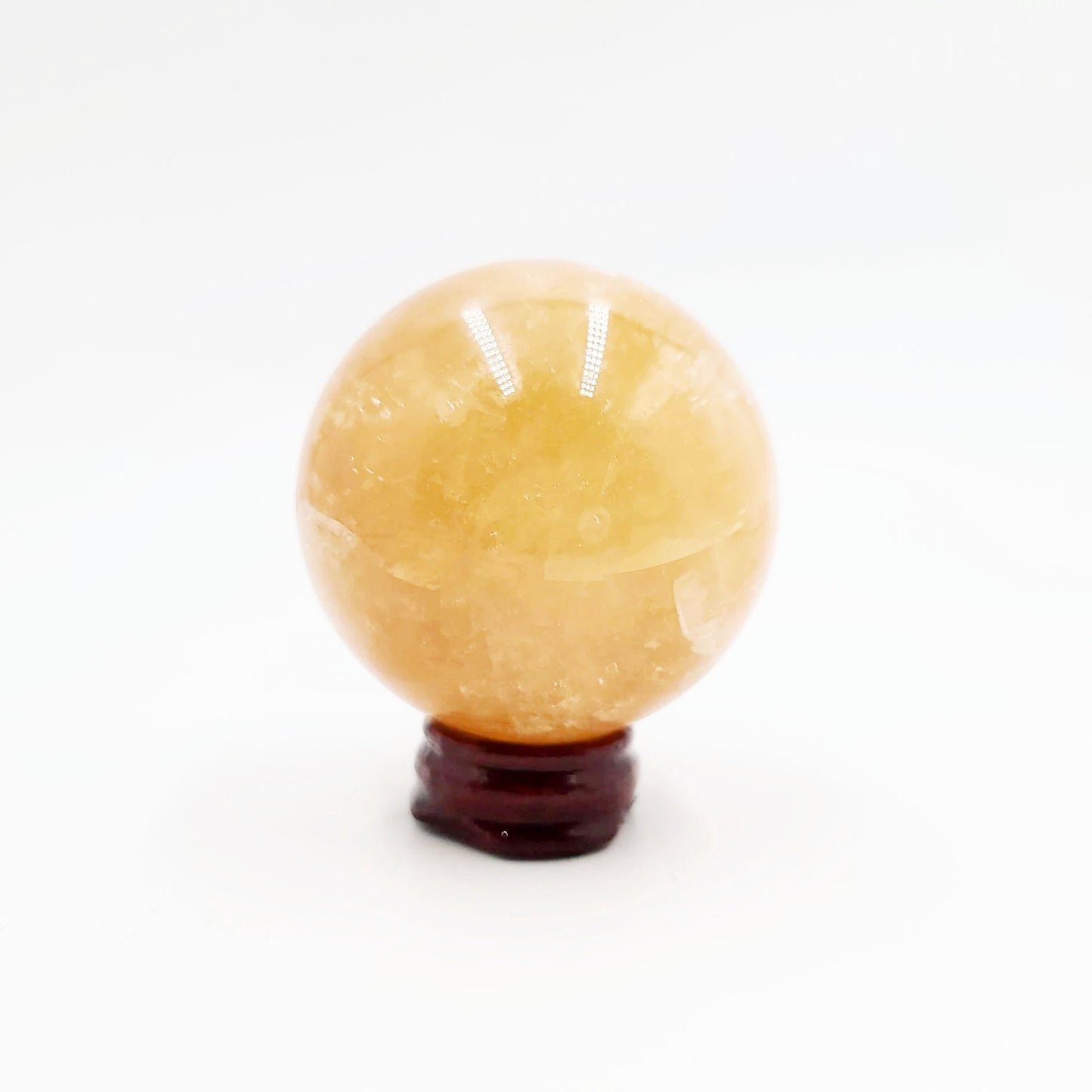 Golden Healer Sphere 2.5" 60mm 12oz 350g - Elevated Metaphysical