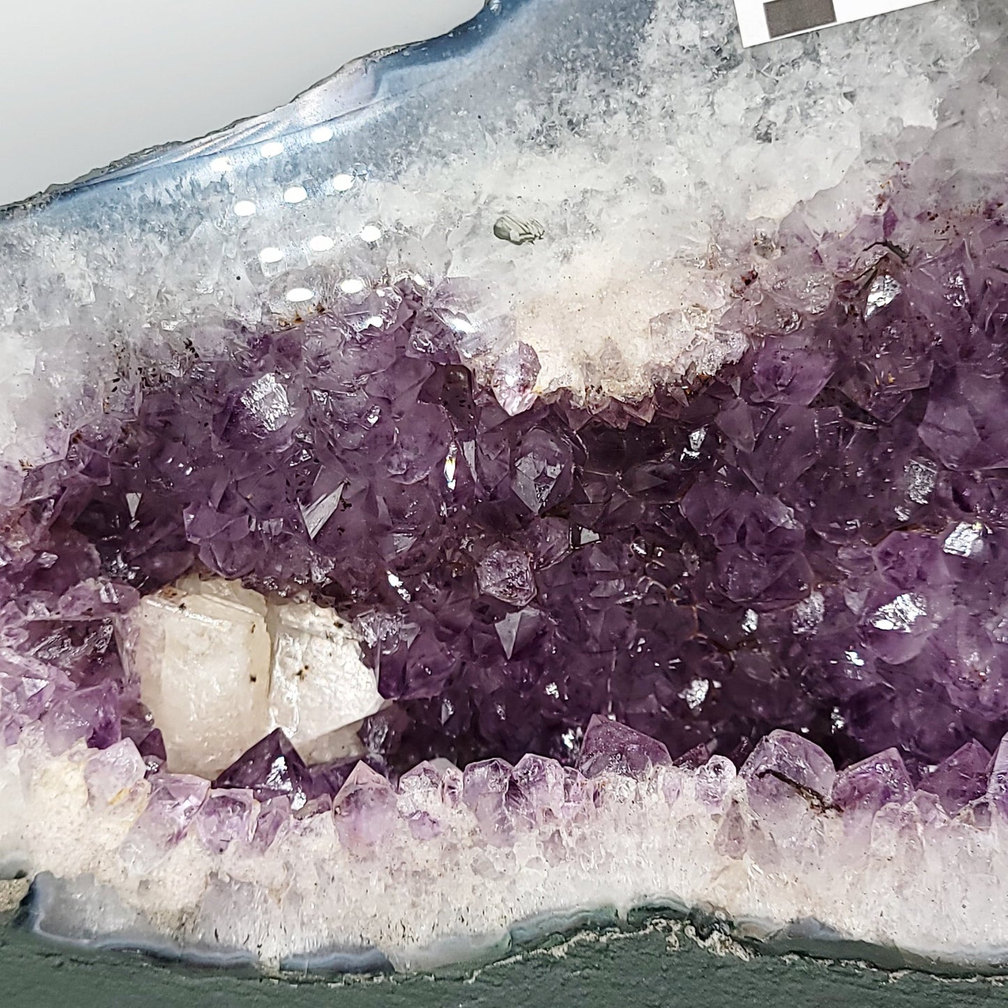 Amethyst Geode Cathedral Crystal Polished 8" 20cm 18.8lbs 8.5kg - Elevated Metaphysical