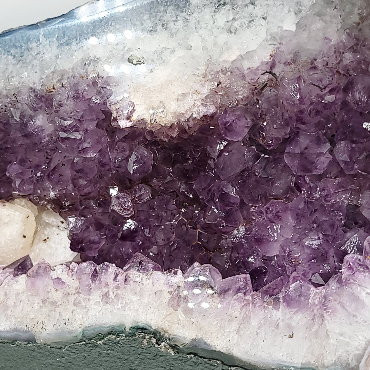 Amethyst Geode Cathedral Crystal Polished 8" 20cm 18.8lbs 8.5kg - Elevated Metaphysical