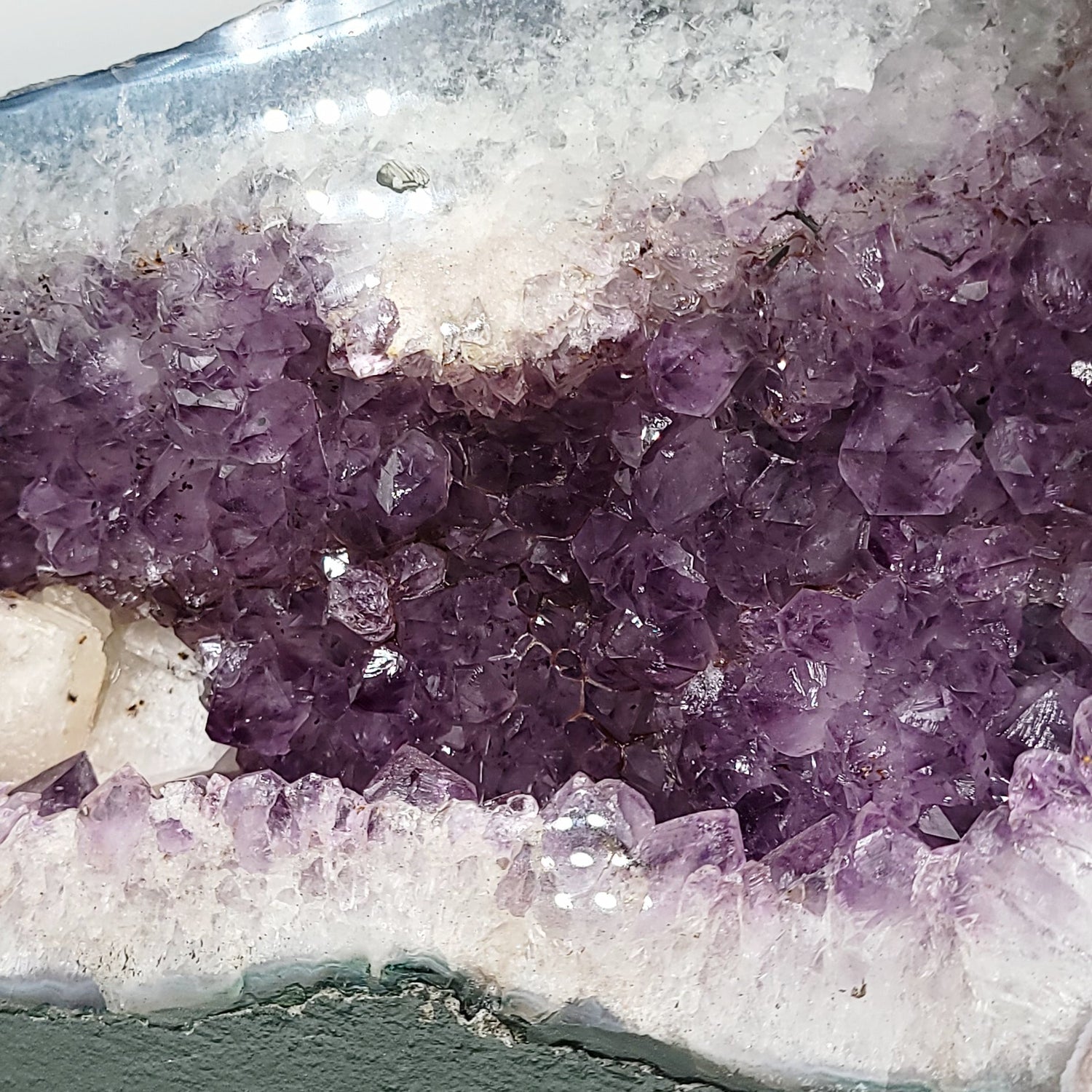 Amethyst Geode Cathedral Crystal Polished 8" 20cm 18.8lbs 8.5kg - Elevated Metaphysical
