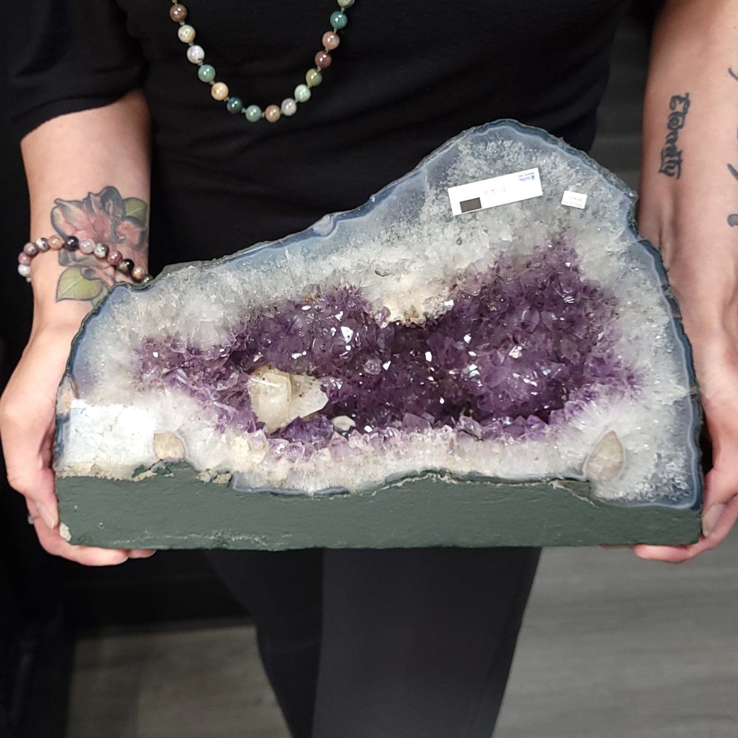 Amethyst Geode Cathedral Crystal Polished 8" 20cm 18.8lbs 8.5kg - Elevated Metaphysical