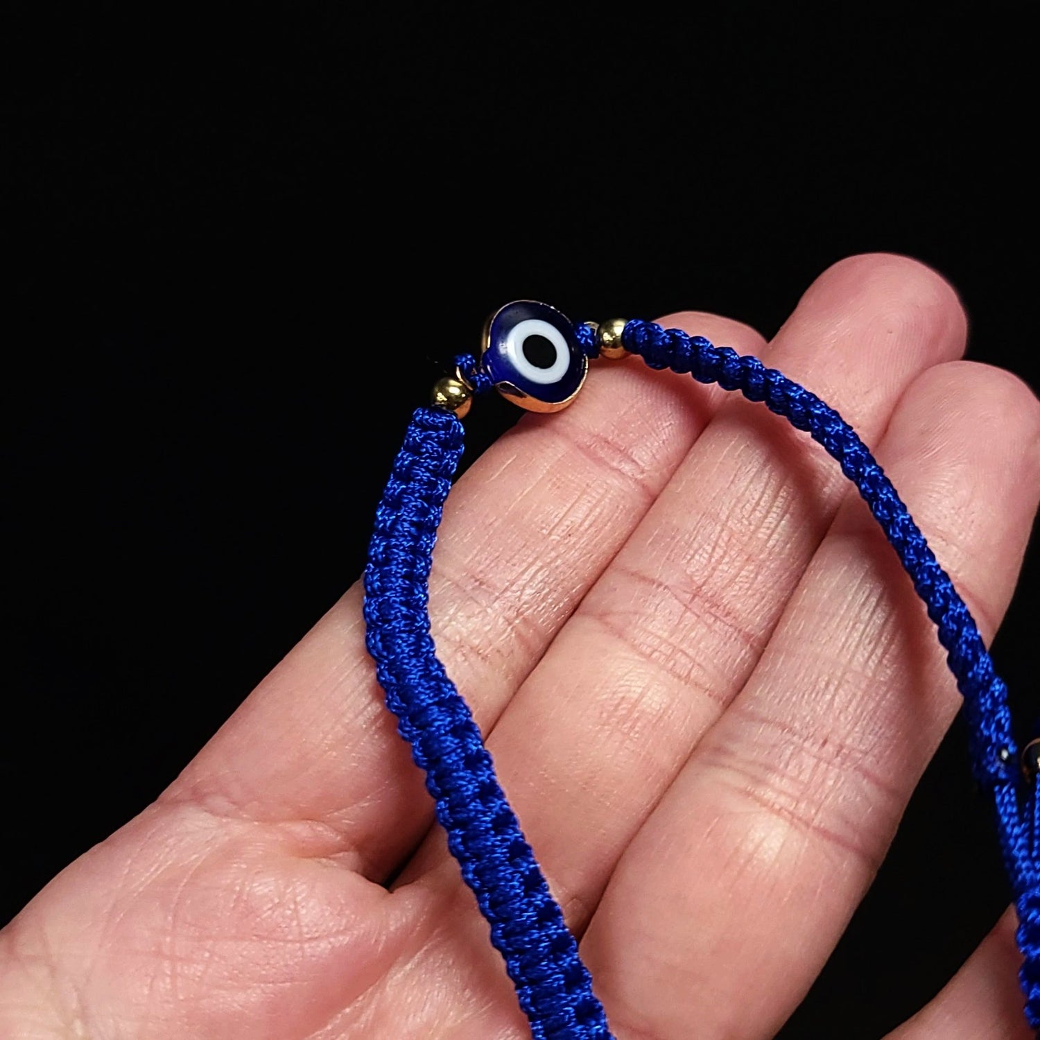Blue Evil Eye Bracelet Blue String Bracelet - Elevated Metaphysical