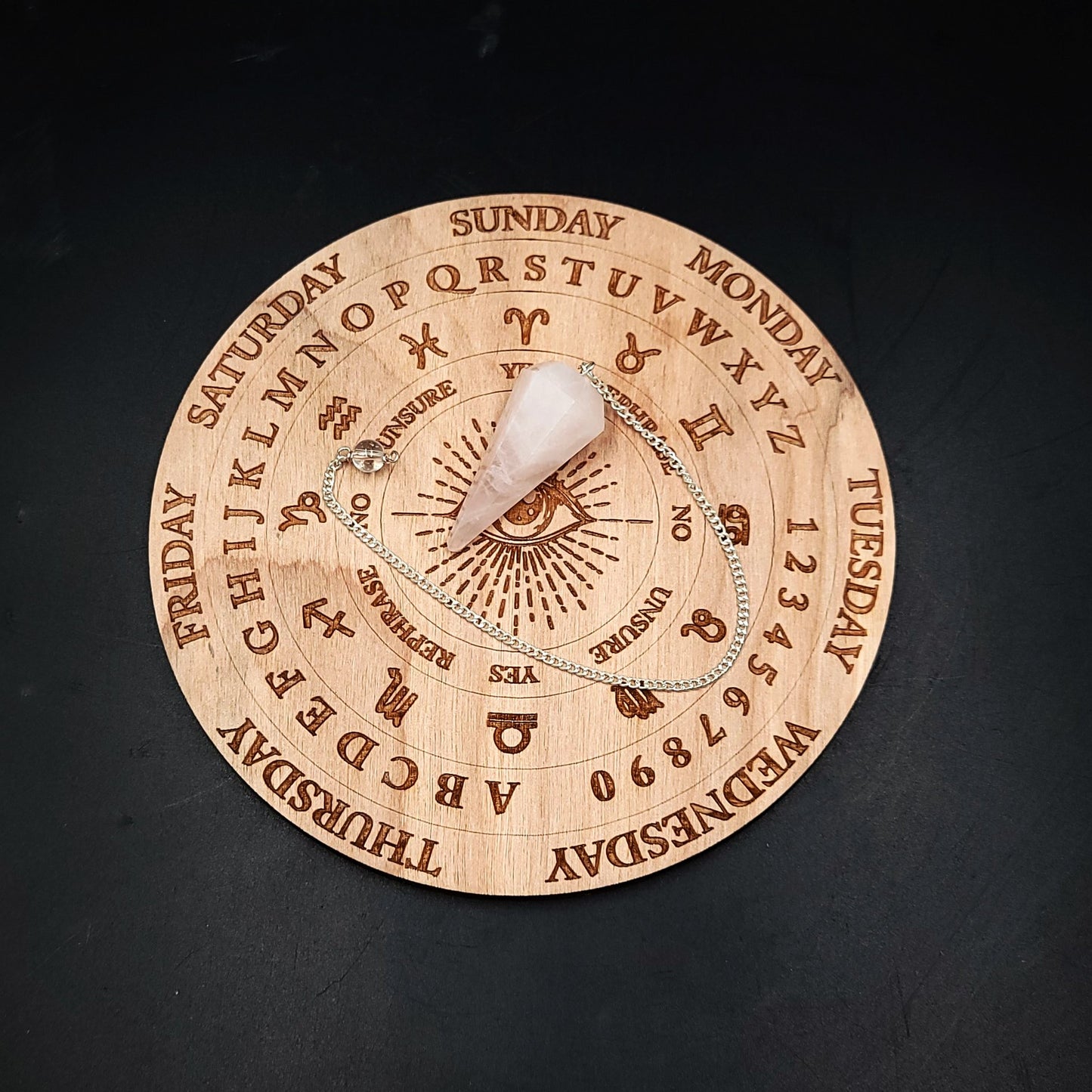 Rose Quartz Pendulum Faceted Polished - Elevated Metaphysical