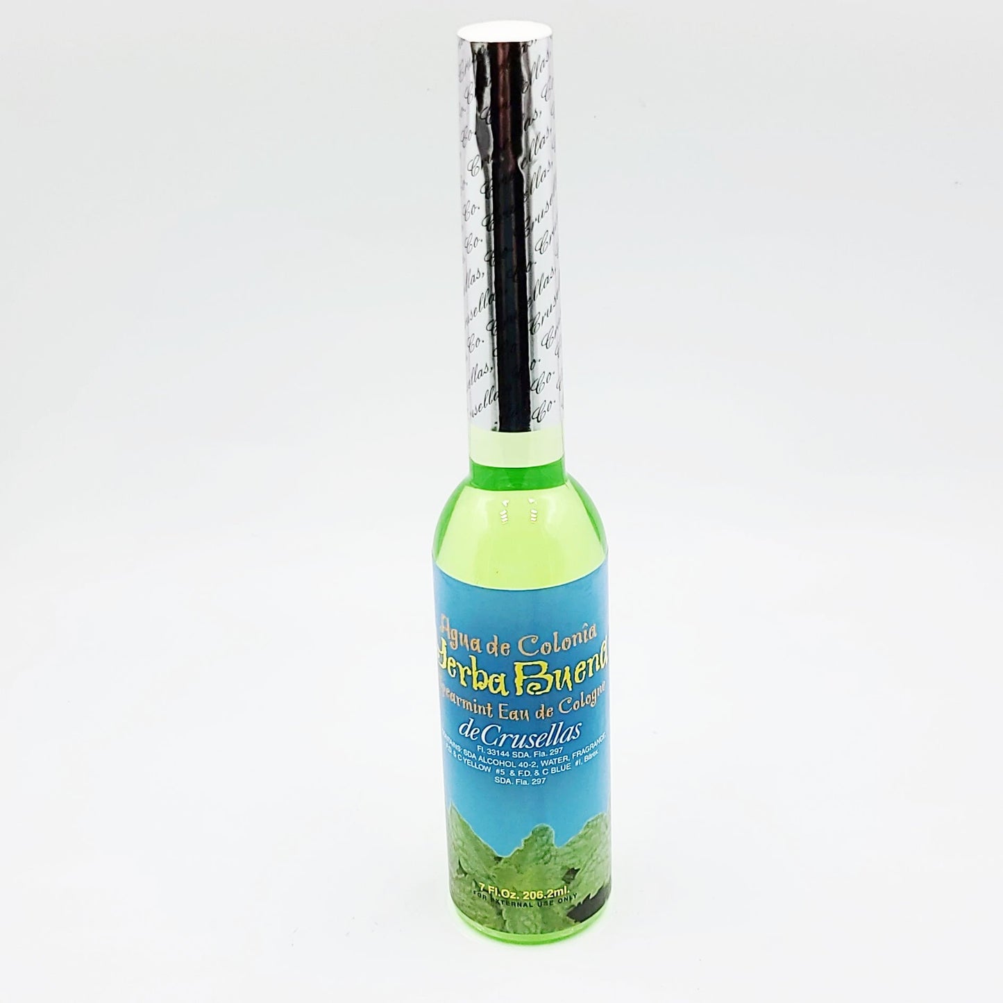 Spearmint Cologne 7oz 207ml Yerba Buena Spiritual Cologne de Crusellas - Elevated Metaphysical
