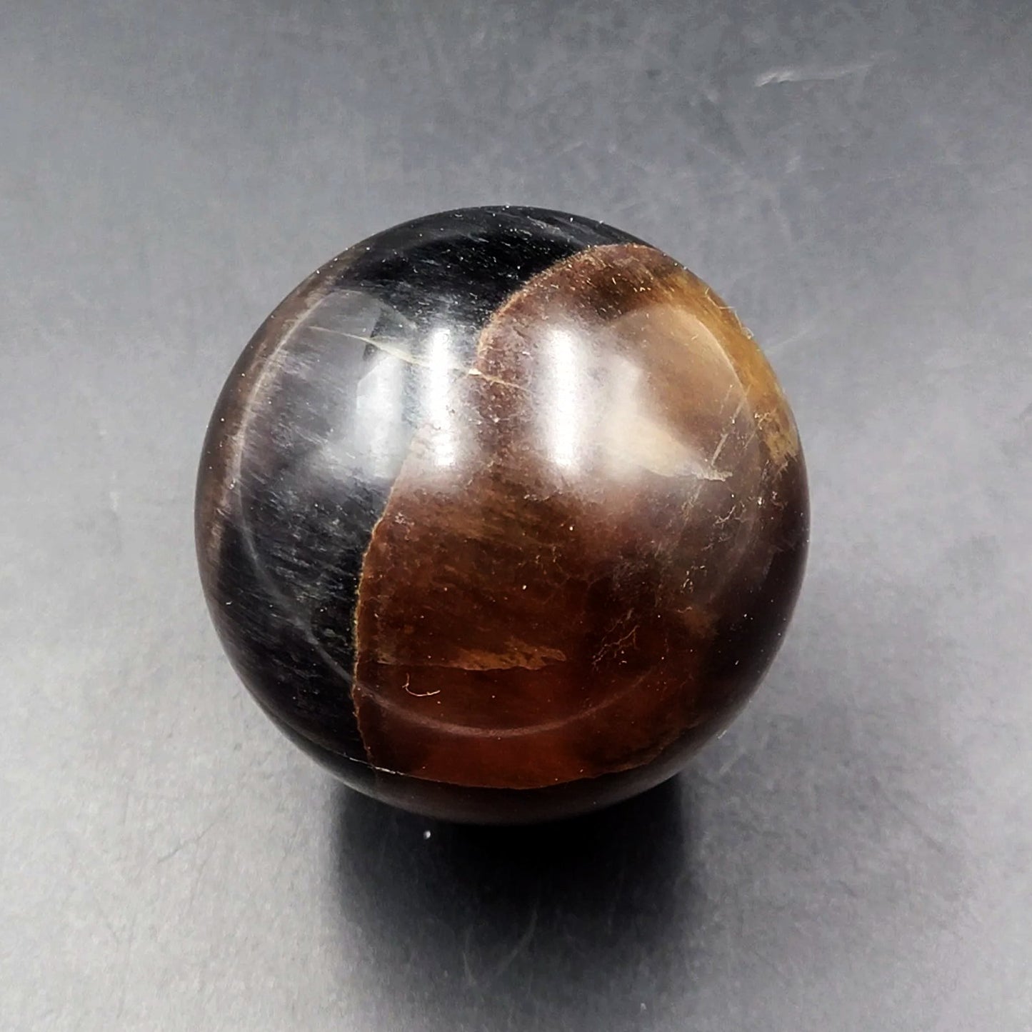 Red Fluorite Sphere Yellow Fluorite 60mm 325g