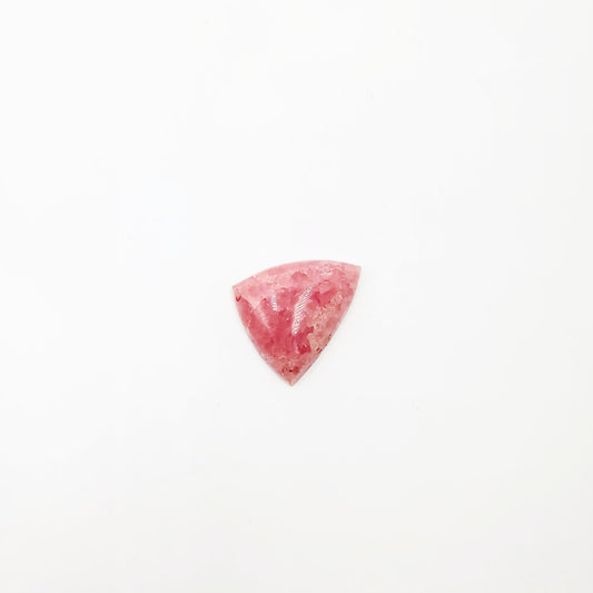 Rhodochrosite Cabochon Free Form "Trillion" "HQ" Polished Cut Stone