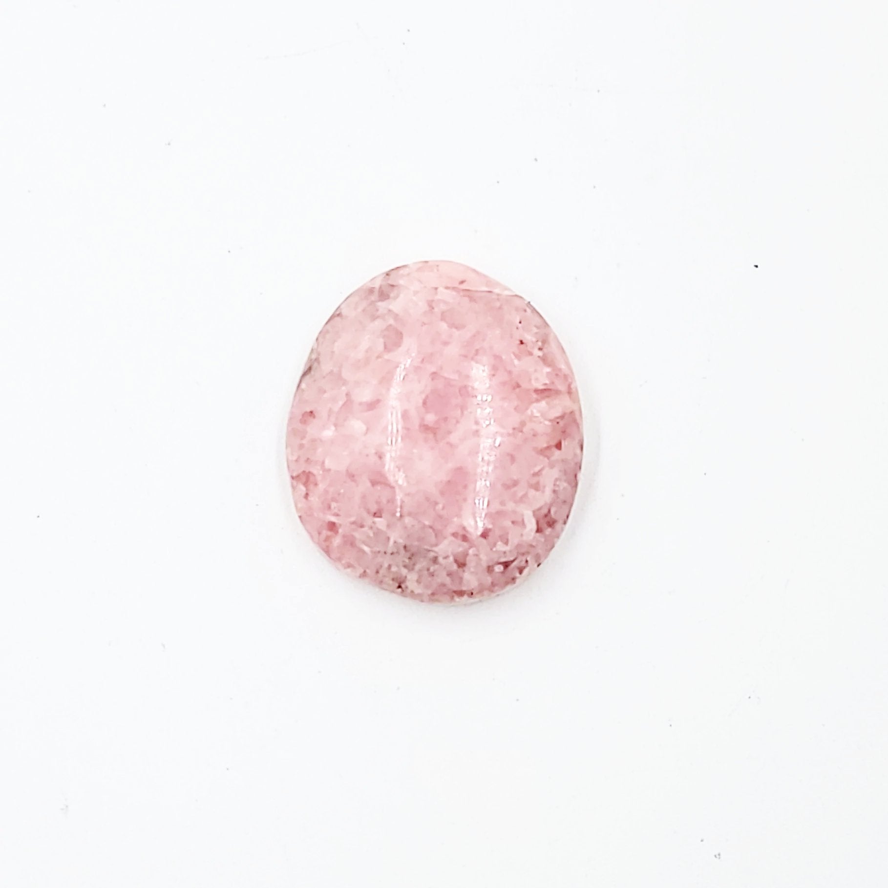 Rhodochrosite Cabochon Free Form "Oval" Polished Cut Stone - Elevated Metaphysical