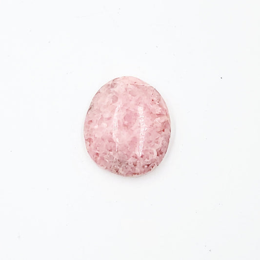 Rhodochrosite Cabochon Free Form "Oval" Polished Cut Stone - Elevated Metaphysical