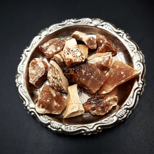 Root Beer Calcite Rough Stone Small