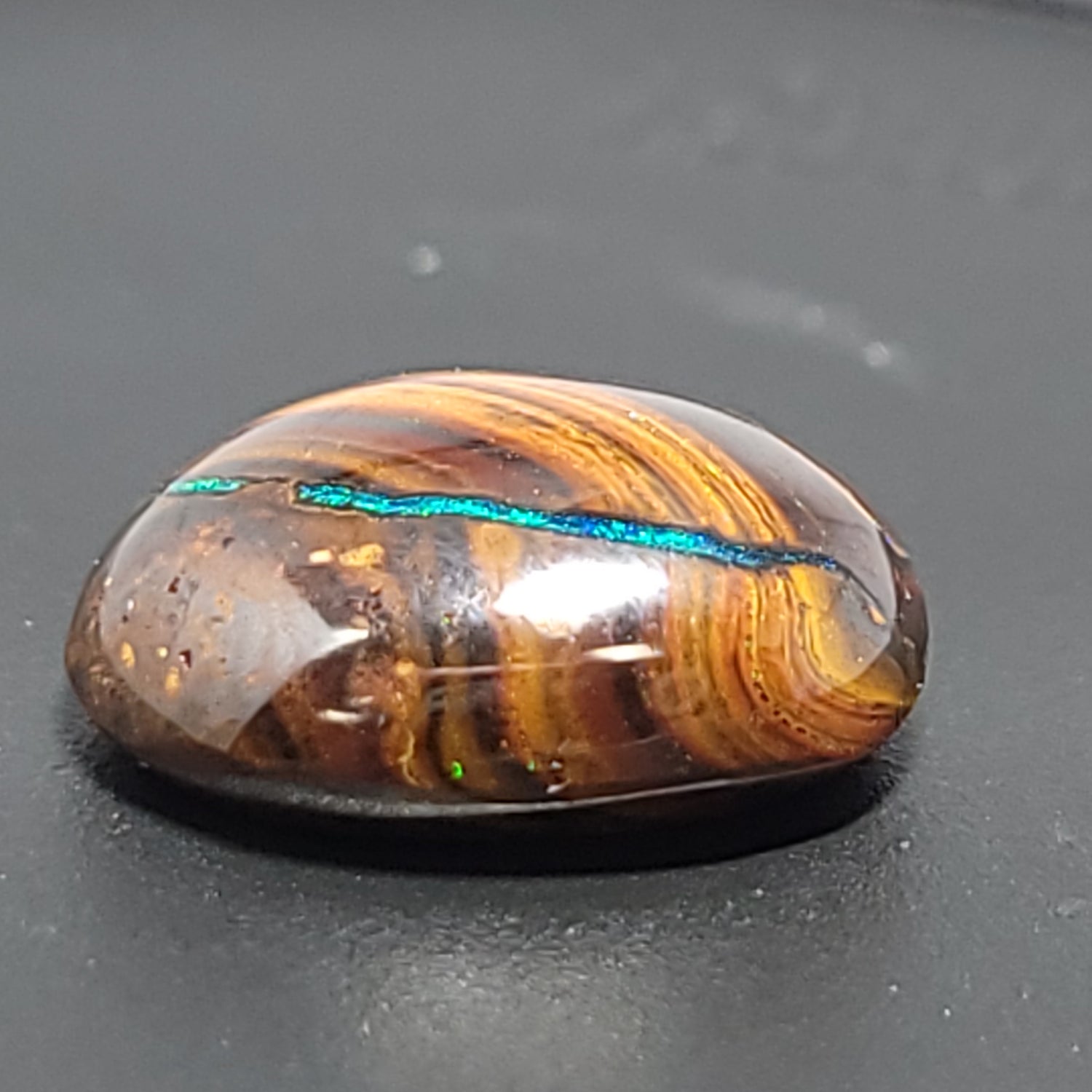 Koroit Nut Boulder Opal 11.5ct Cabochon Oval Polished Cut Stone - Elevated Metaphysical