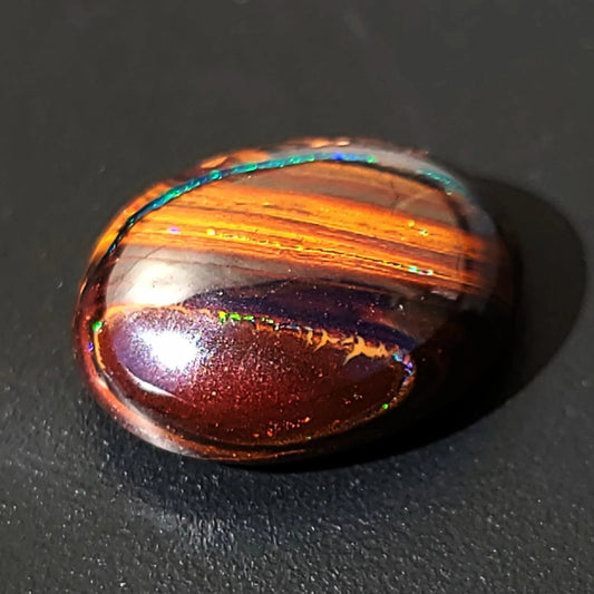 Koroit Nut Boulder Opal 11.5ct Cabochon Oval Polished Cut Stone - Elevated Metaphysical