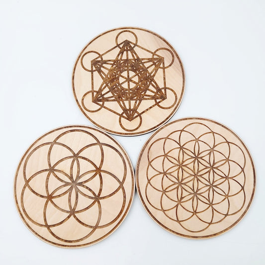 Crystal Grid Board Scrying Board - Elevated Metaphysical