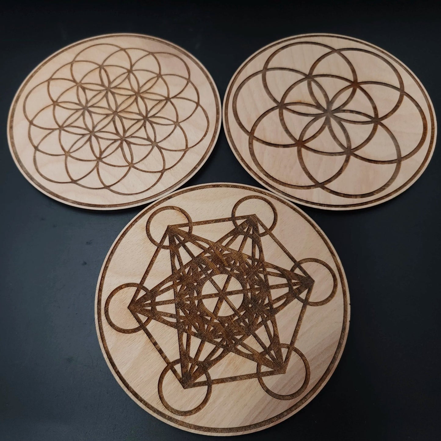 Crystal Grid Board Scrying Board - Elevated Metaphysical