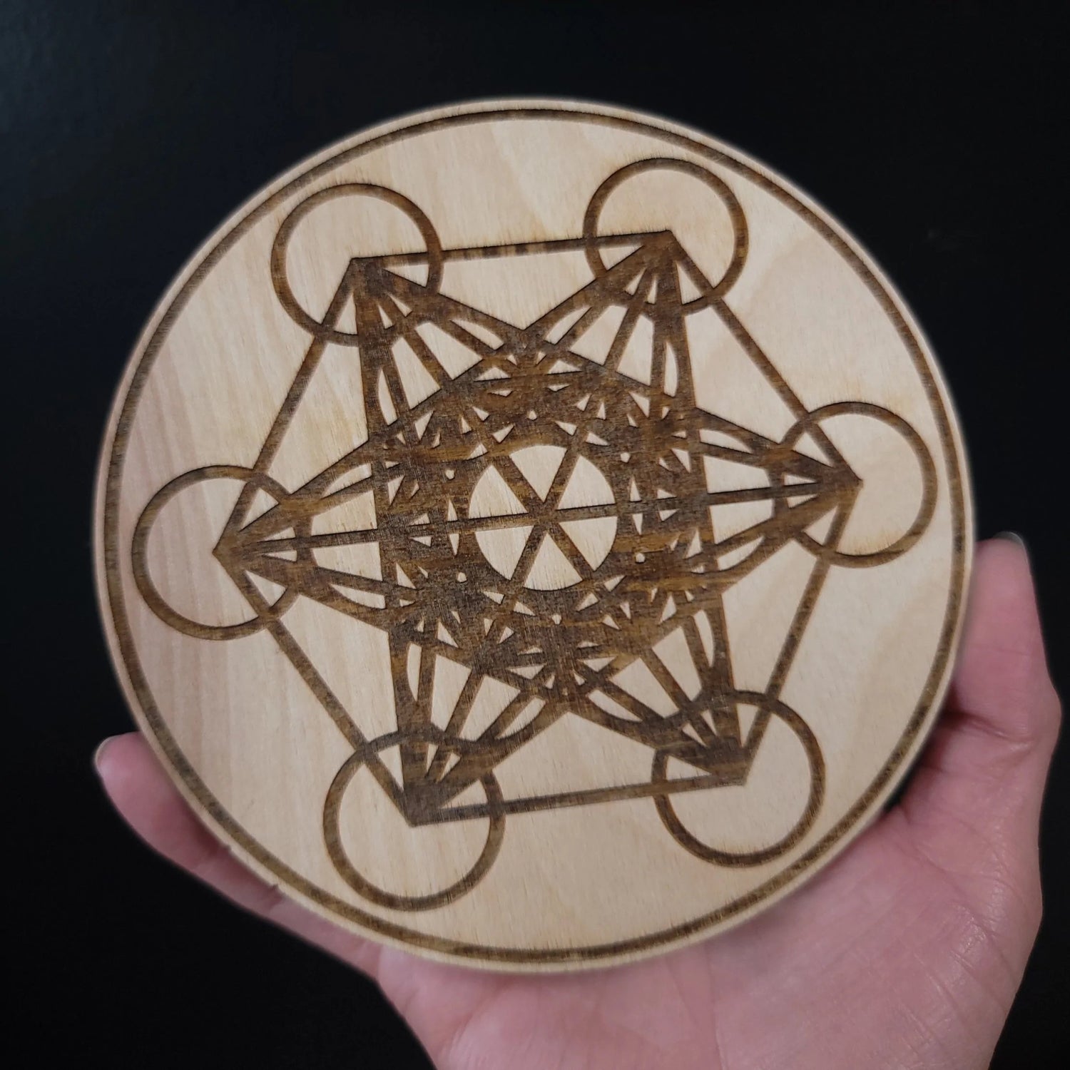 Crystal Grid Board Scrying Board - Elevated Metaphysical