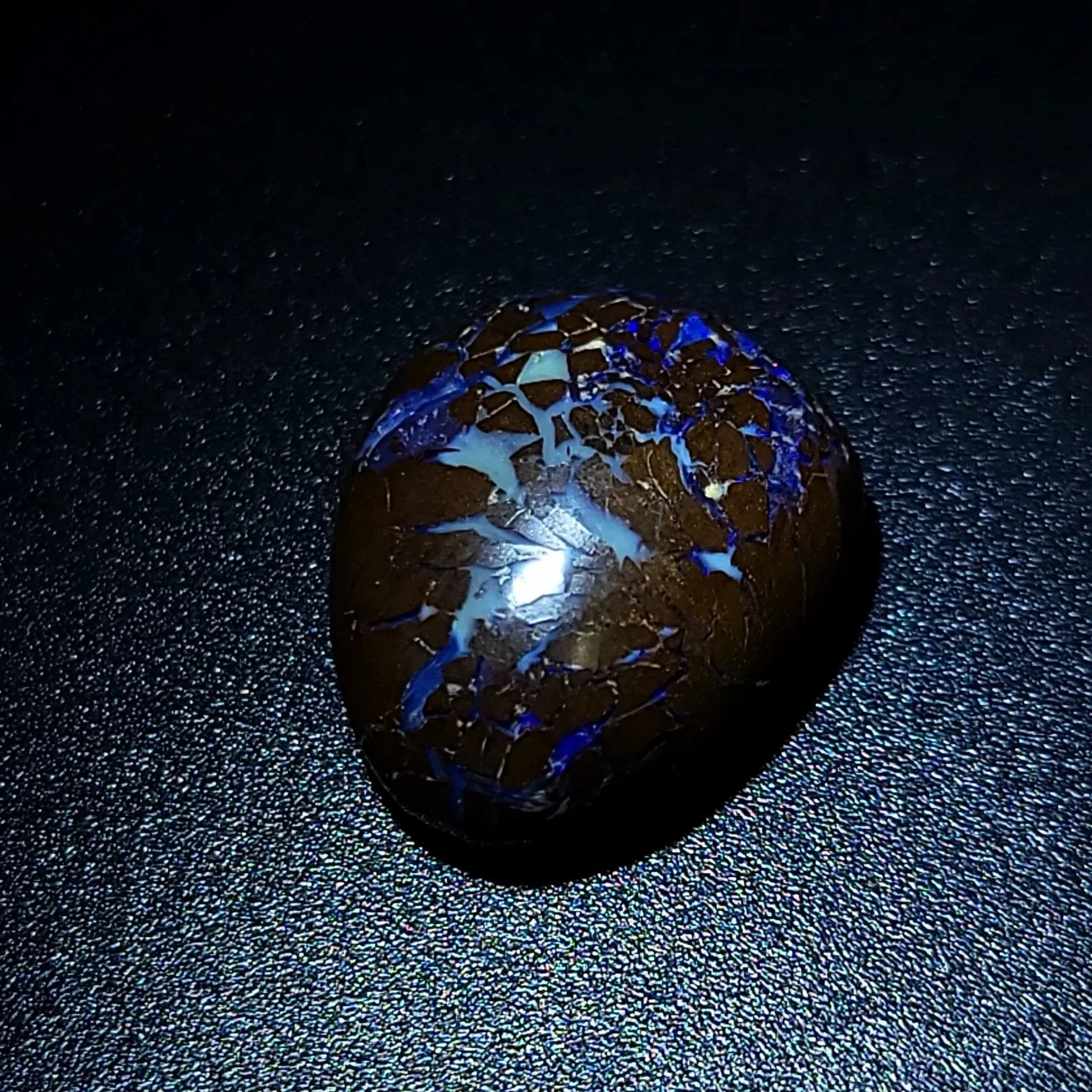 Purple Boulder Opal 15.8ct Cabochon Winton Matrix Free Form Polished Cut Stone - Elevated Metaphysical